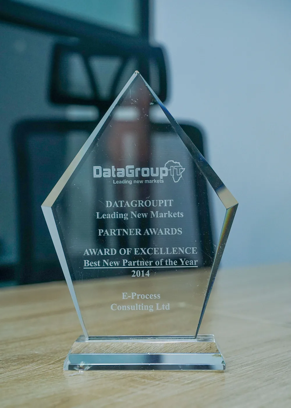 DataGroup IT Best New Partner of the Year 2014 award
