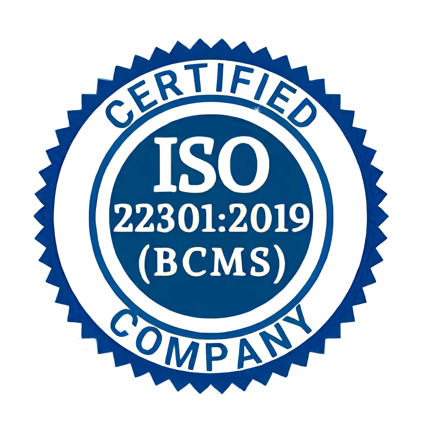 ISO 22301:2019 Business Continuity Management System certification held by eProcess Consulting